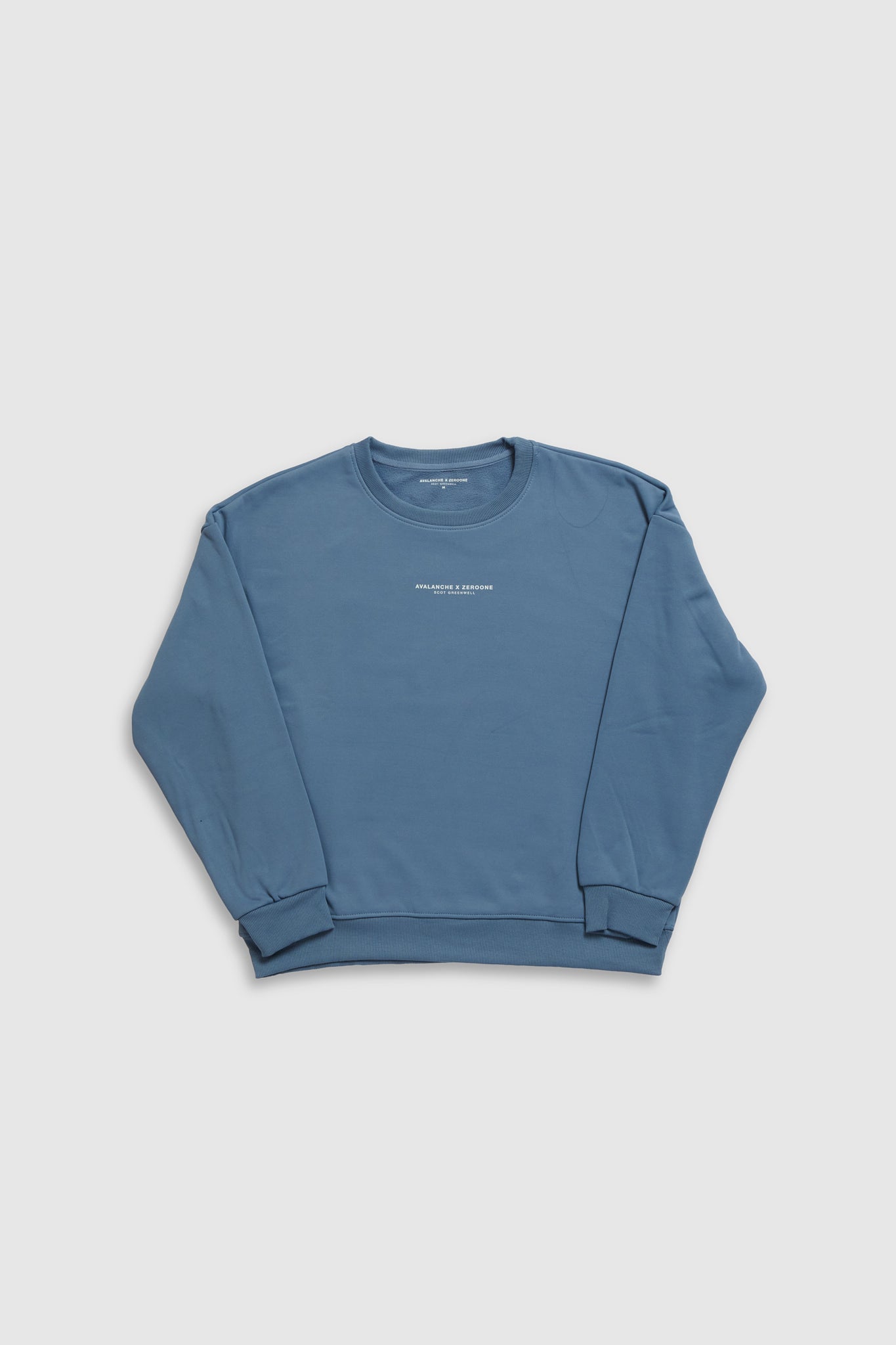 Scot Greenwell Blue Crewneck