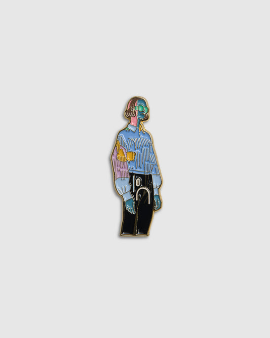 Franki Dominio Enamel Pin