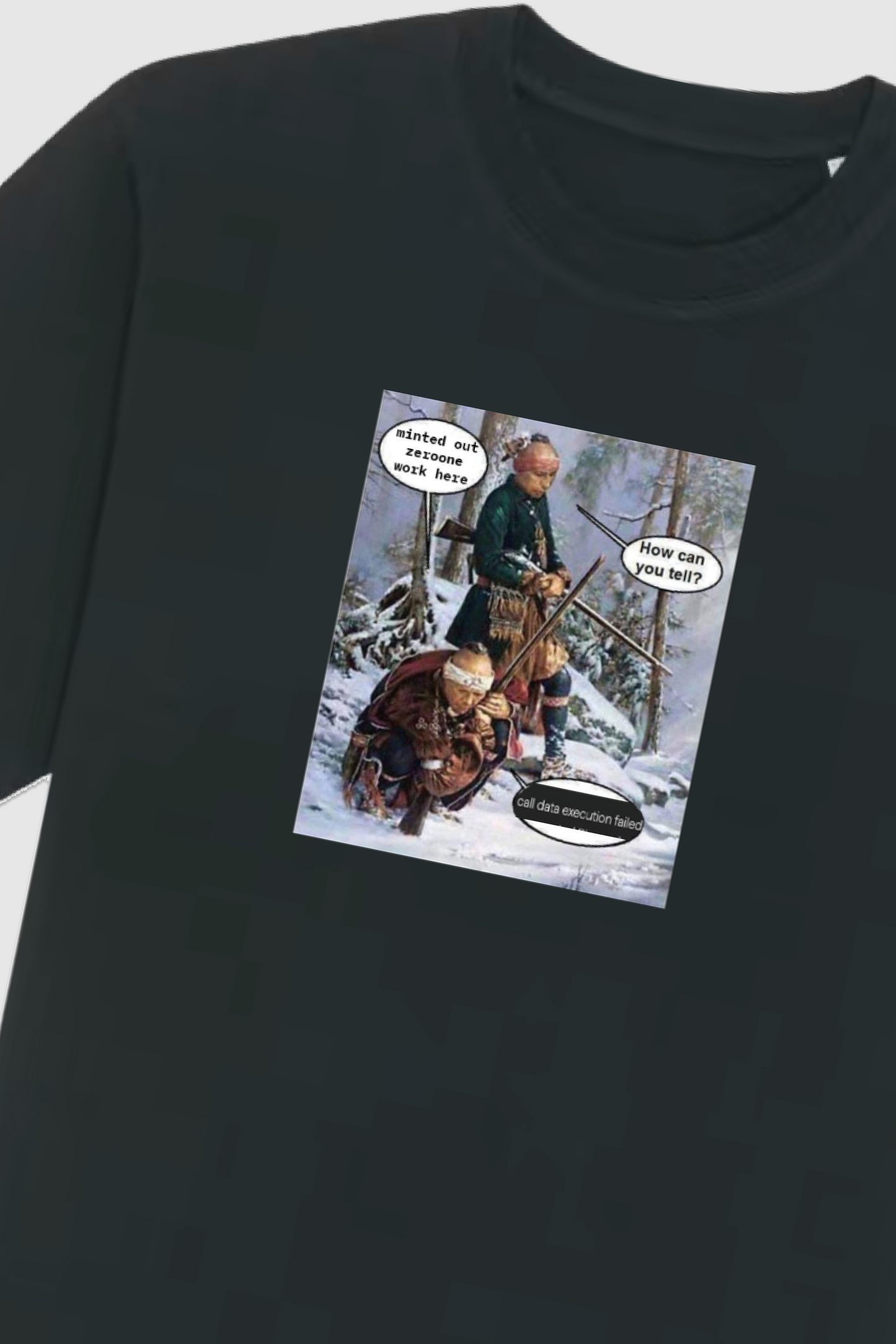Meme Black Tee