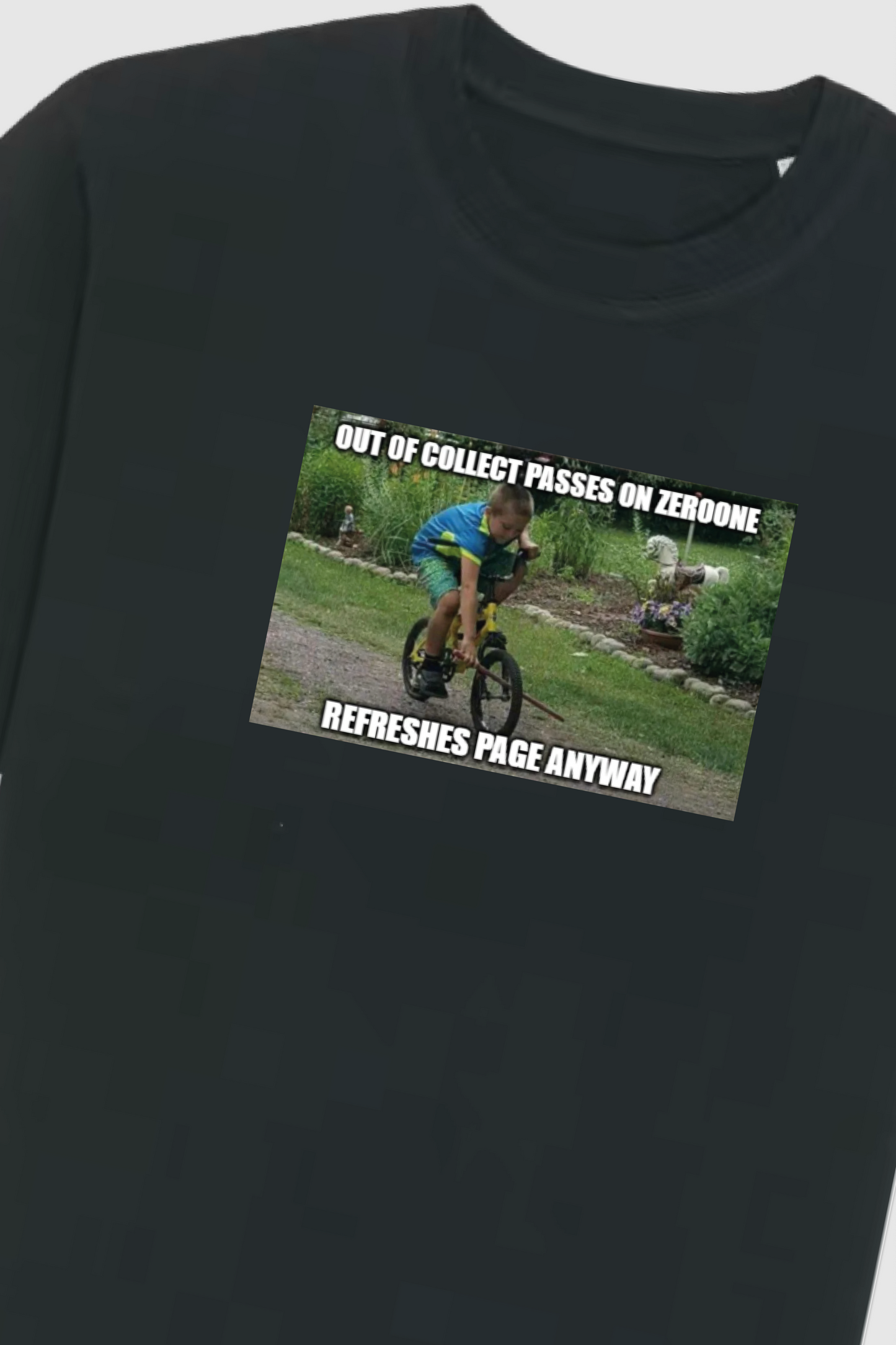 Meme Black Tee