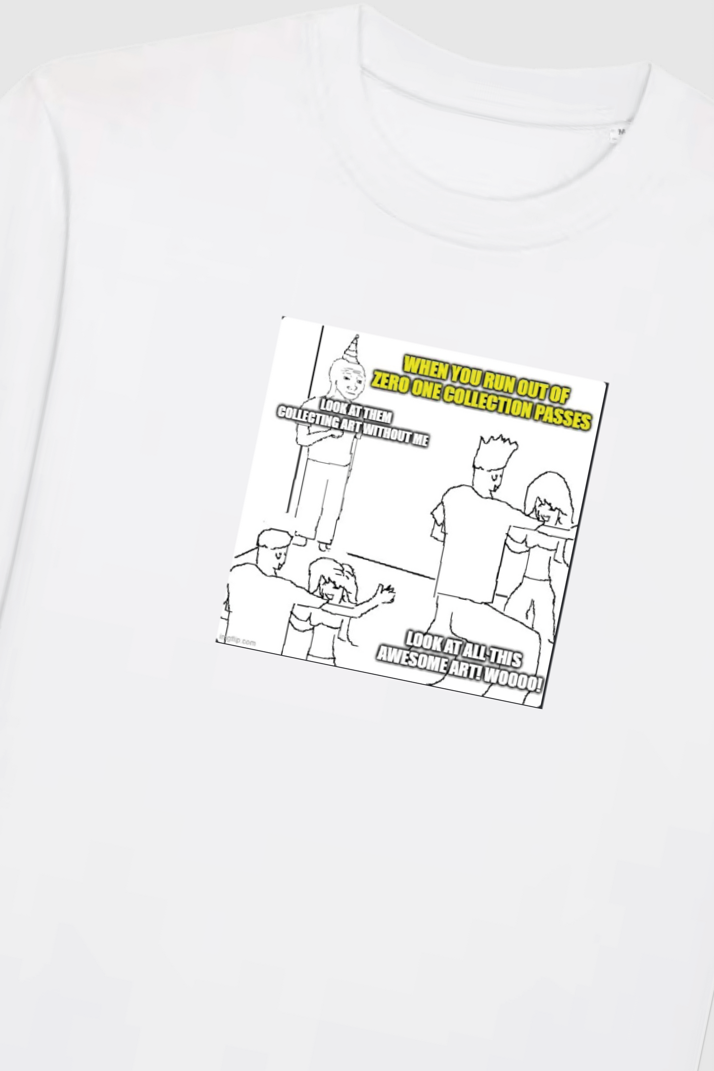 Meme White Tee