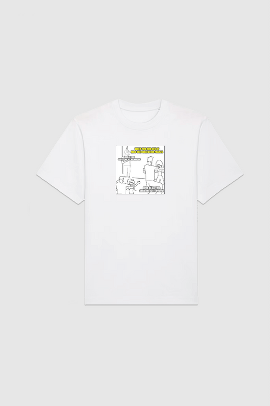 Meme White Tee