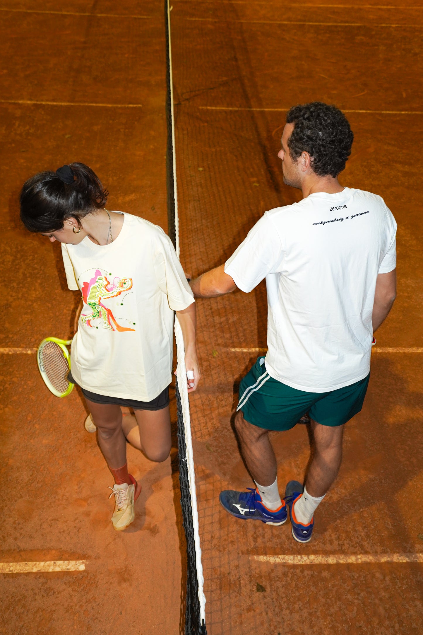 Tennis T-Shirt by enigmatriz
