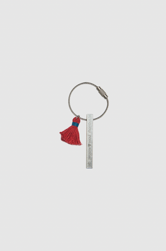 Rhombus Lab Ruler Keyring