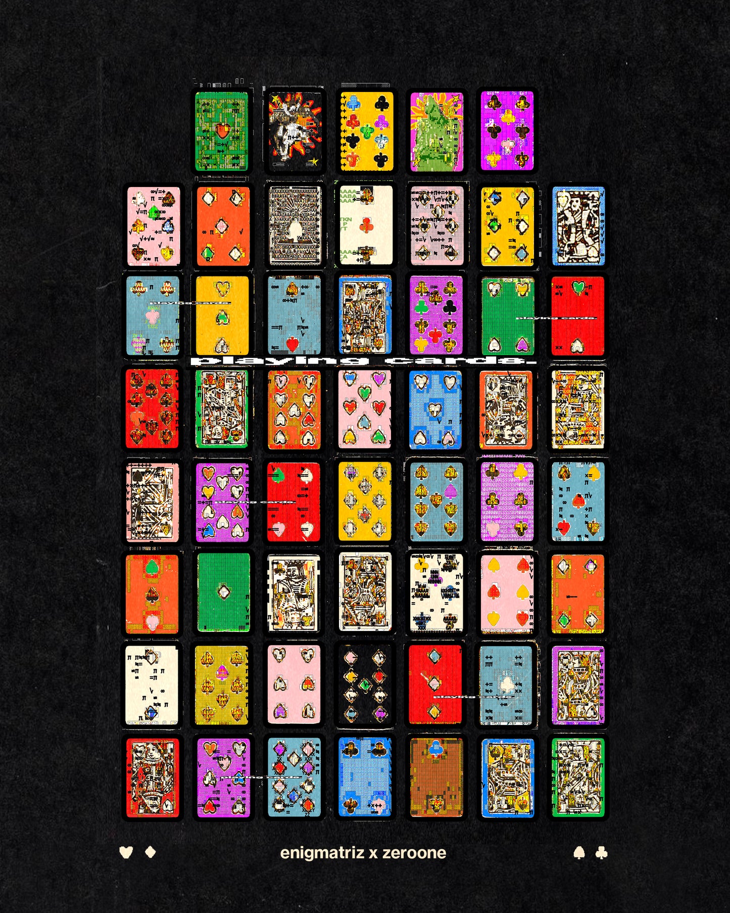Enigmatriz ASCII Card Deck